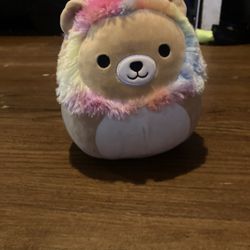 Small Rainbow Lion Squish Mellow