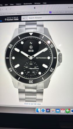 Withings scan watch new in box