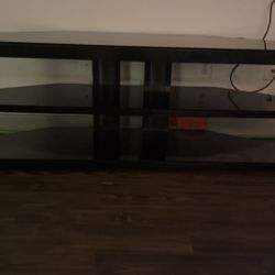 Black Tv Stand With Shelf