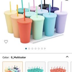 12 Pc Tumblr Cups
