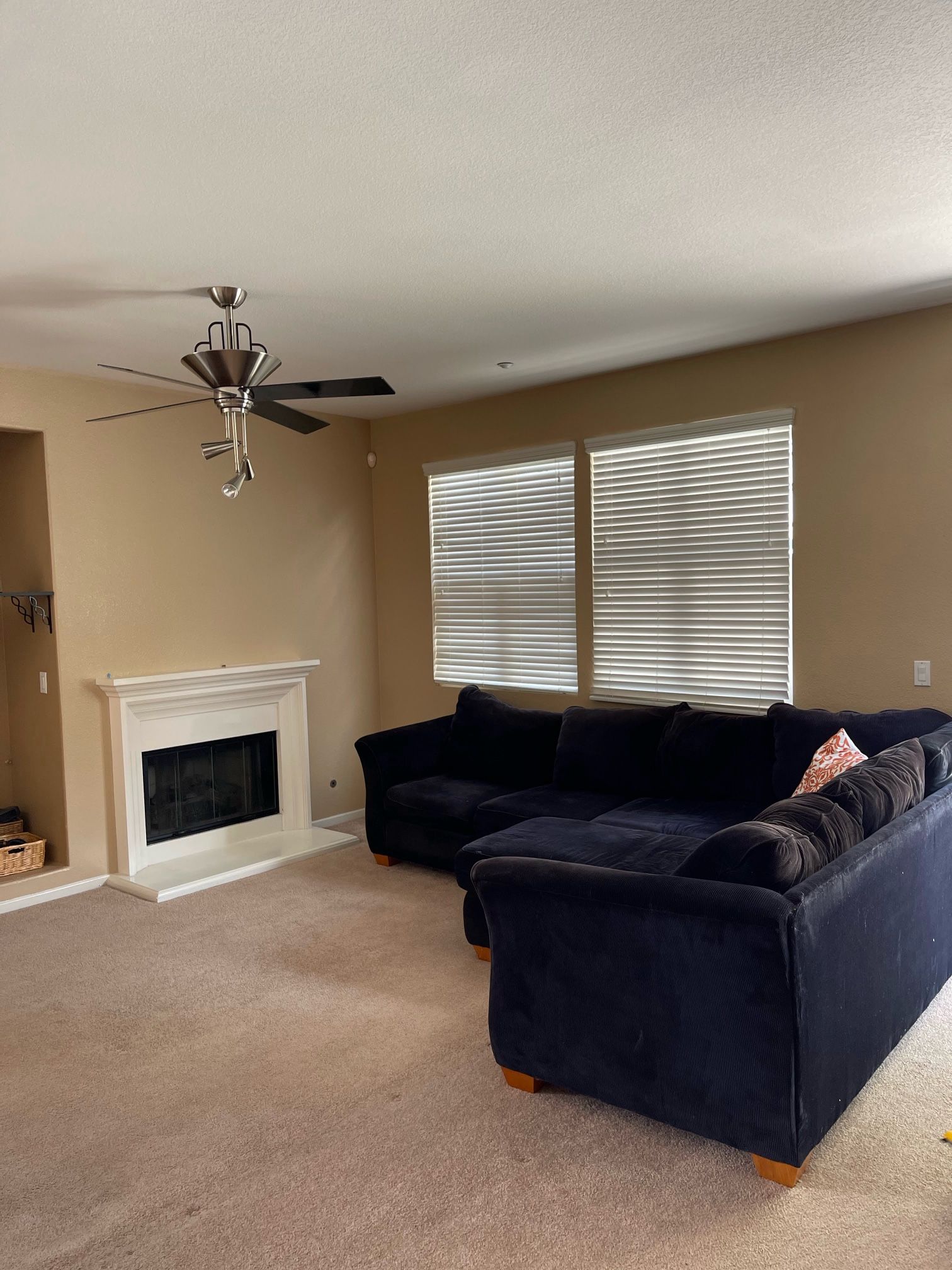 Sectional Corduroy Couch