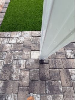 Pavers turf gravel