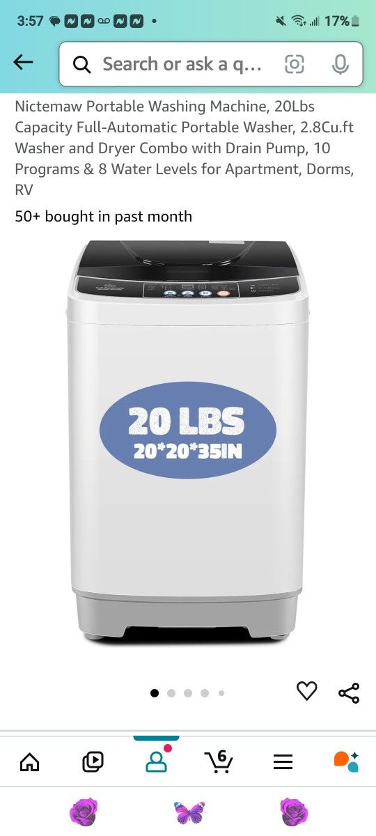 #Small Portable Washer#