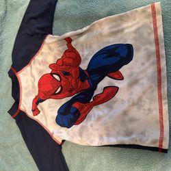 Spider-Man Toddler 4t Swim Shirt For Pool Beach Summer 