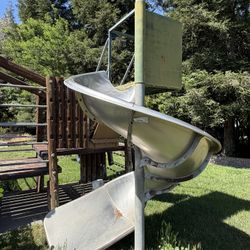 Wooden Playground Structure w/ Metal Slide – $500 OBO