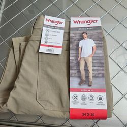 Wrangler mens cargo pants