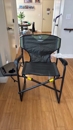 Timber directors chair brand new