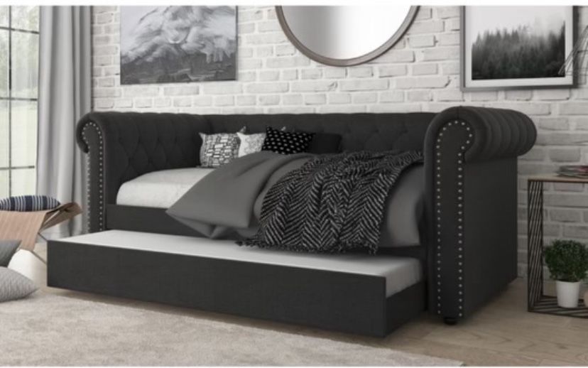 Sofa Daybed. Twin Con Twin Trundle. Con Los Dos Colchones.