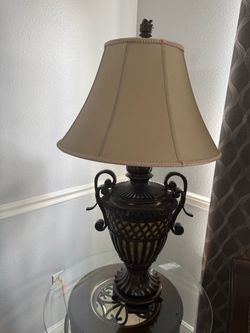 Pair of elegant table lamps- Classic Style. $200 for both .