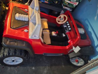 Power wheel jeep