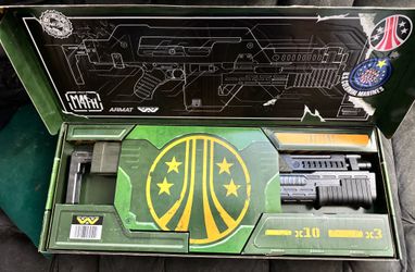 Custom Painted New Nerf M41-A Alien Blaster