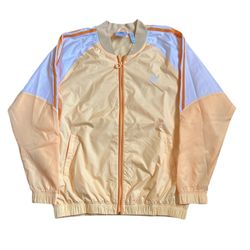Adidas Originals Orange/White Superstar Jacket Size: XL