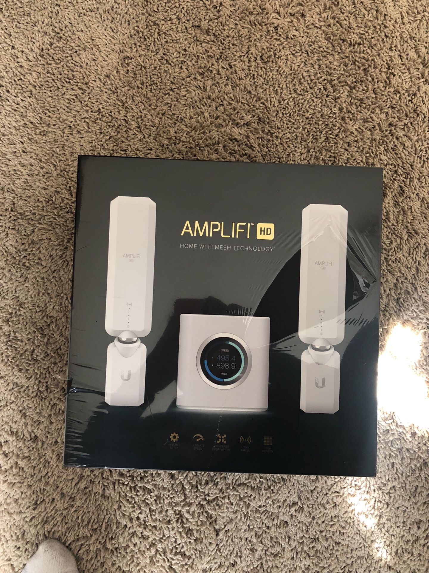 Amplifi hd home WiFi mesh technology