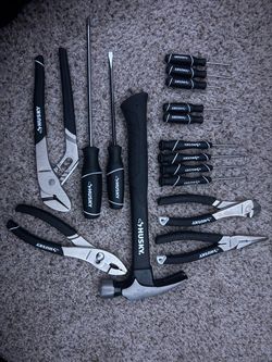 Husky Hand Tool Set – Hammer, Pliers, Screwdrivers