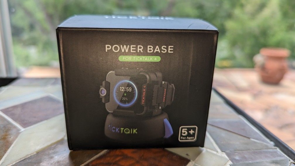 NEW TickTalk 4 Power Base charger for TickTalk watch.