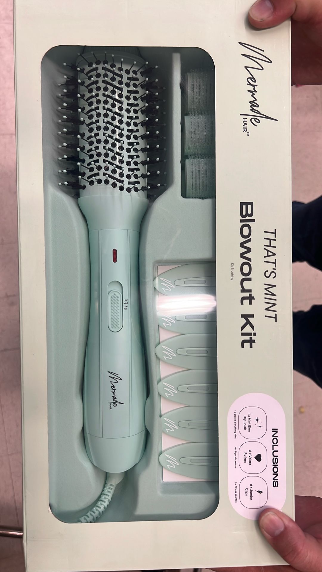 Blow Out Hair Brush Dryer (New) Kit