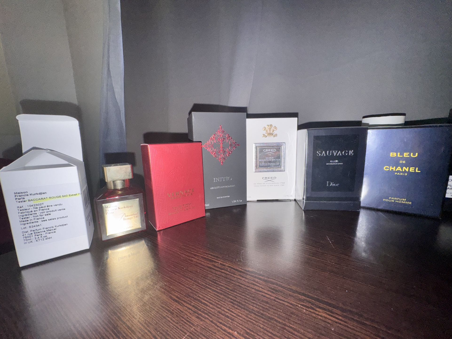 Creed, Initio, Dior, Chanel, Etc.