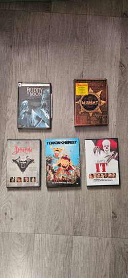Dvd movies $5 each