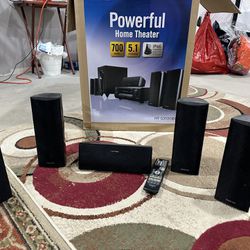 Onkyo Home theater receiver And speaker Plus sub