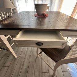 Bar Height Dining Table With 4 Chairs