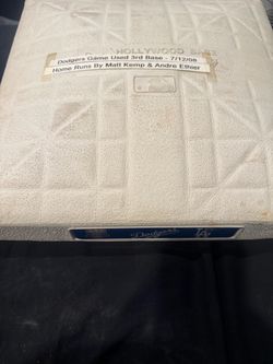 Dodgers Game used base