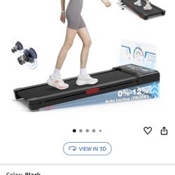 🔥 New Walking Pad Treadmill w/ 12% Incline – $225 (Retail $296)