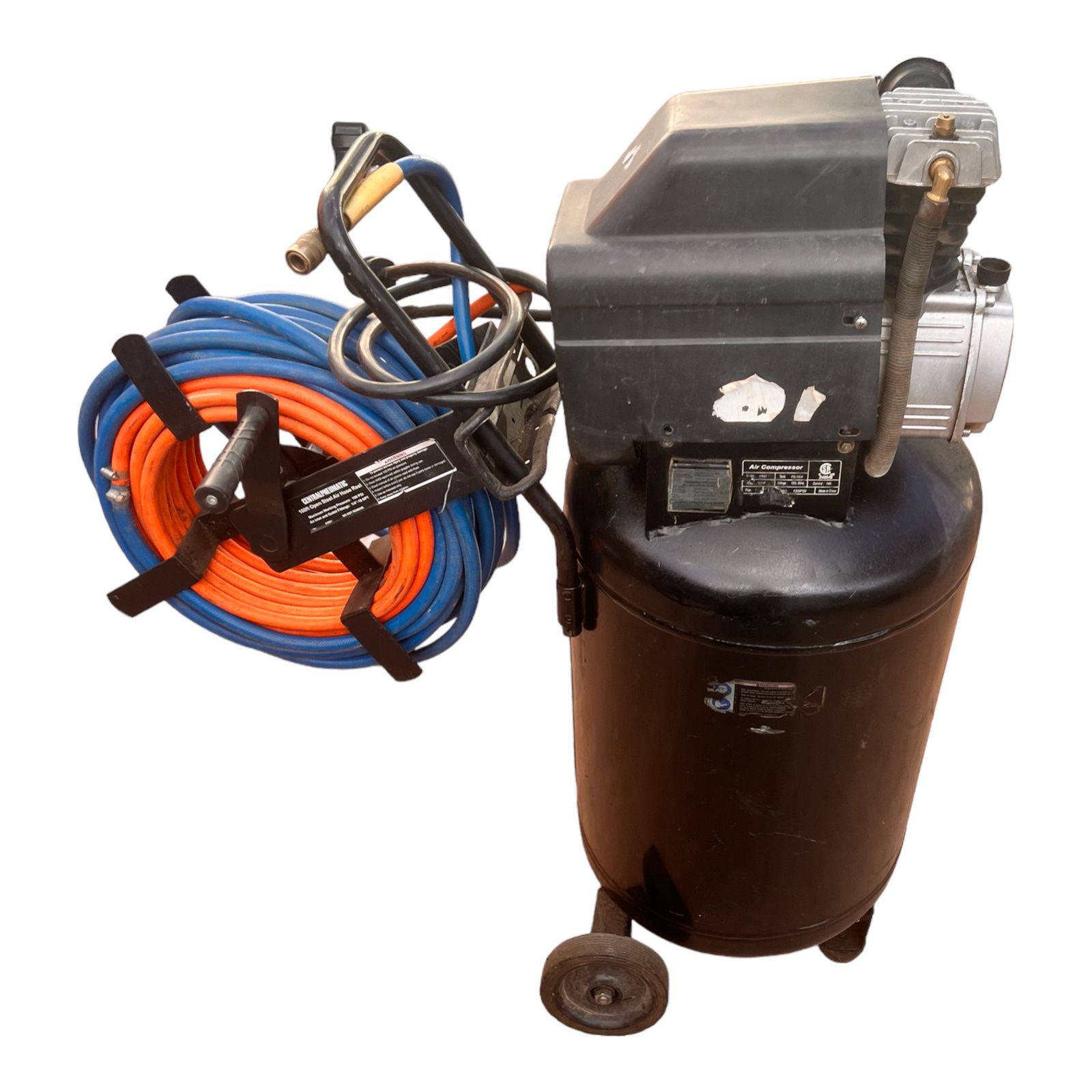 20 Gallon Air Compressor With 50 Ft Hose