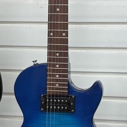 Electric Blue Guitar 