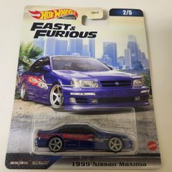 Hot Wheels Fast And Furious 1999 Nissan Maxima 