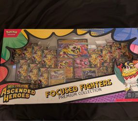 Pokemon Ascended Heroes Focused Fighters Sam’s Club exclusive