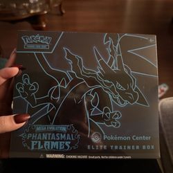 POKEMON CENTER PHANTASMAL FLAMES ETB