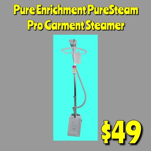New Pure Enrichment PureSteam Pro Garment Steamer: Njft