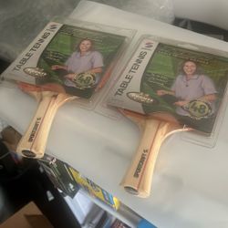 2 New Ping Pong Paddles 