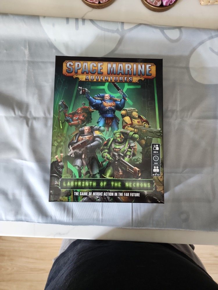 Space Marine Adventures Labrynth Of The Necrons Board Game