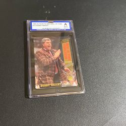 1993 Action Packed Hall Of Fame Bobby Knight