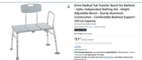 Shower Bench