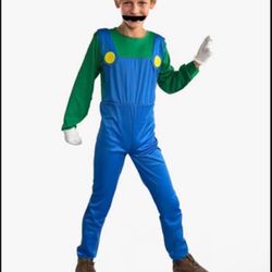 Boys Luigi Halloween Costume
