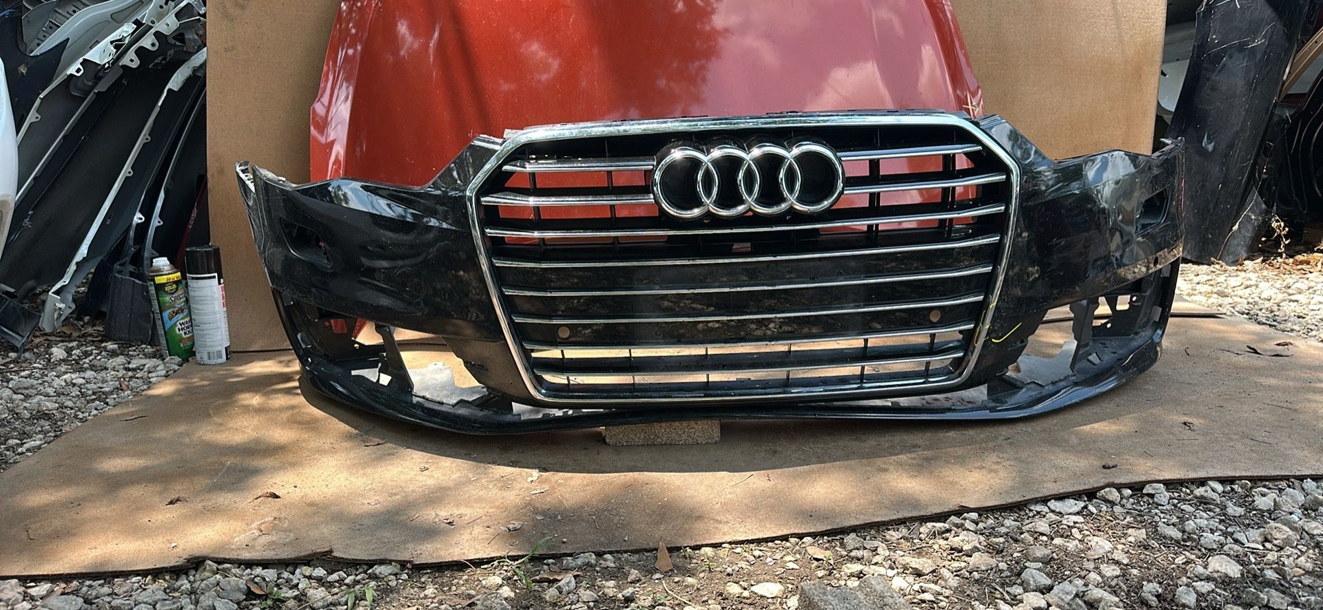 2015-18 Audi A6 SE Front Bumper W /Grill Genuine 4G0 807 437 S