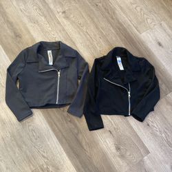 2 Girls Jackets Size 6x