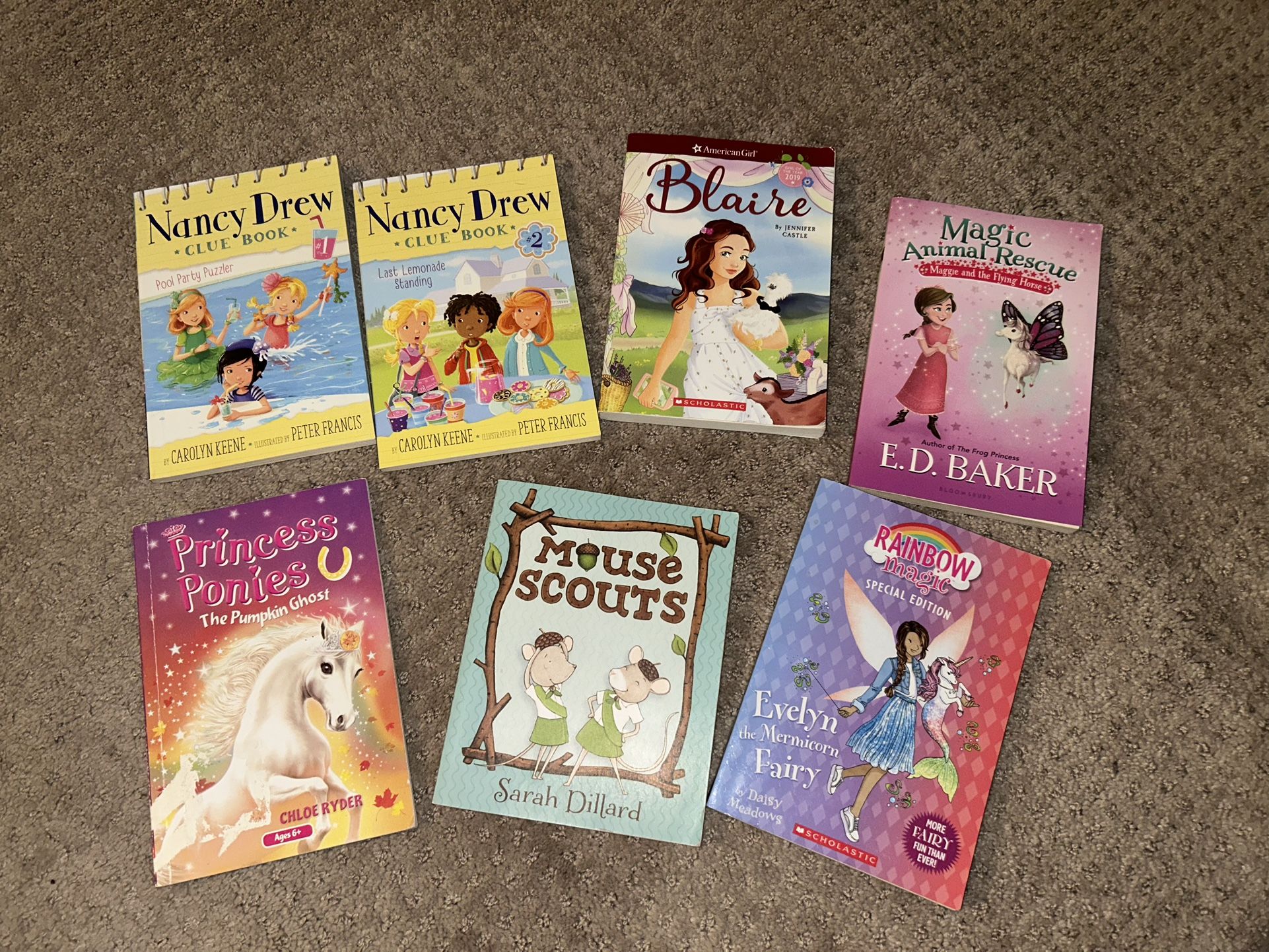 Set Of Chapter Reading Books For Girls
