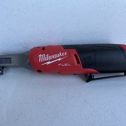 Milwaukee M12 FUEL 12-Volt Lithium-Ion Brushless Cordless High Speed 3/8 in. Ratchet (Tool-Only)