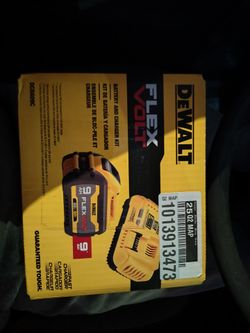 DeWalt 60 volt flex volt 9AH battery