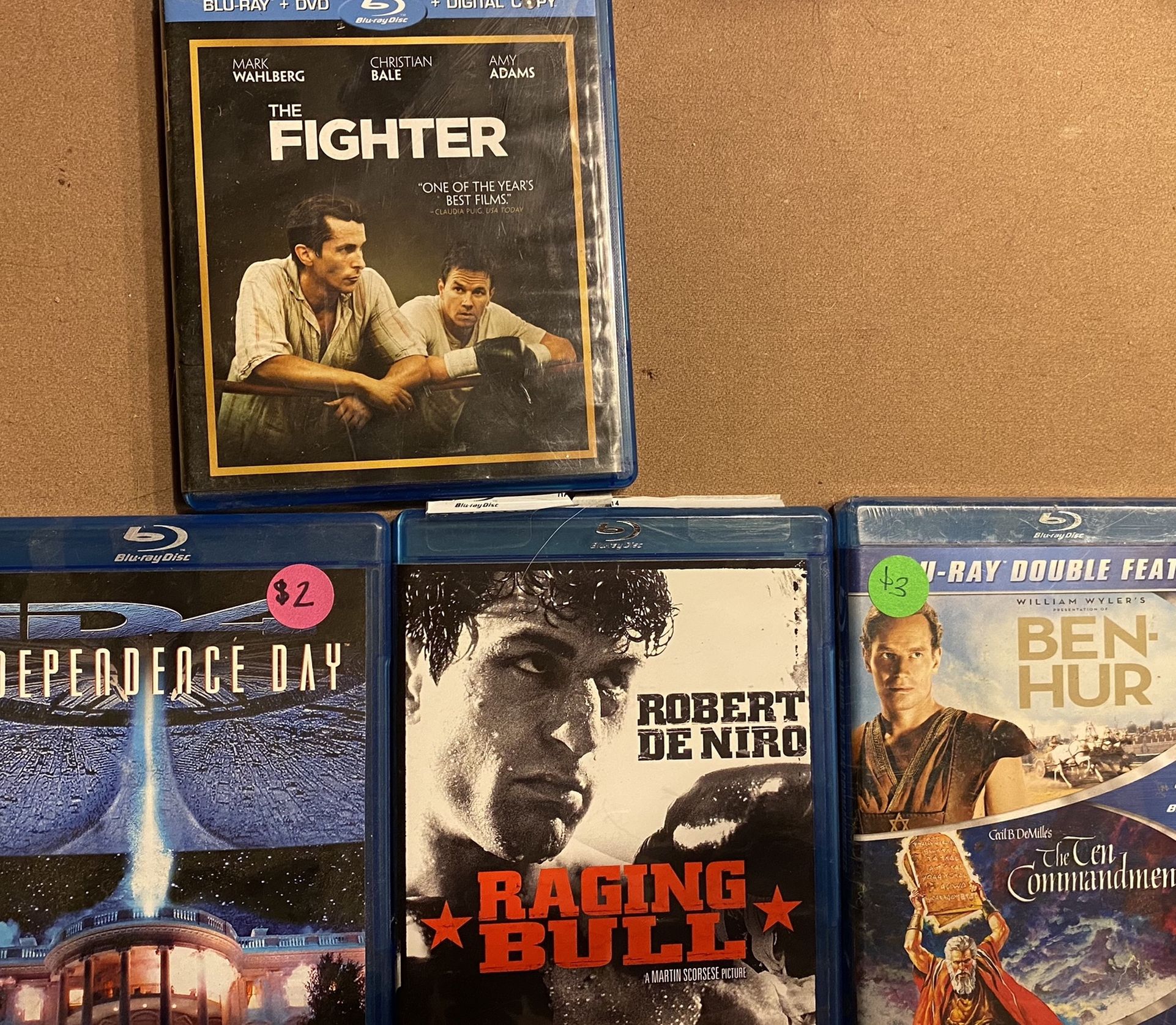 Blu Rays And DVDs $1 Each - The Pacific Blu Ray Set $4