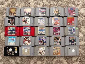 Nintendo 64 games 10 each