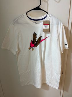 Men's Nike White Team USA Eagle Club T-Shirt