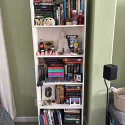 White IKEA Bookshelf 