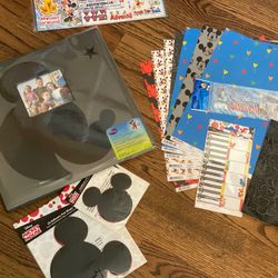 Disney / Mickey Mouse Scrapbook & Materials