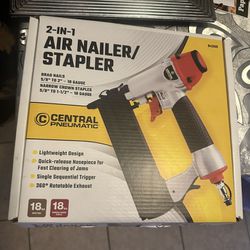 Air Nailer Stapler New Never Used Still In The Box 