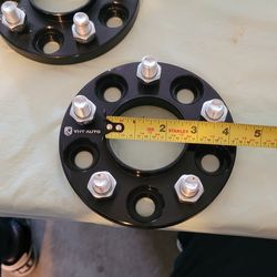 Yhtauto espaciadores de contados en buje 5x4,3 de 25,mm compartble  Buick nissan en finiri rogué sentral murano Ques