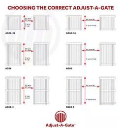 Steel Gate Frame Kit, Original Standard Width Full Frame Gate Kit